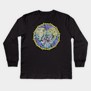 The Heart of Hell Kids Long Sleeve T-Shirt